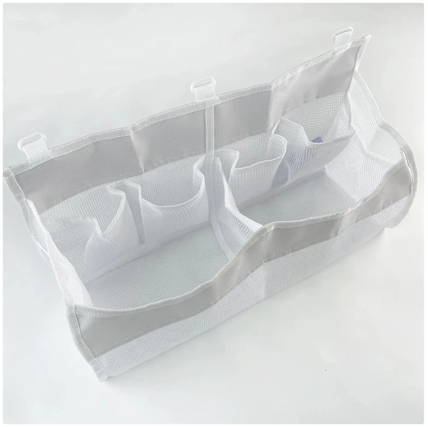 2-Fächer Mesh Spielzeug-Organizer