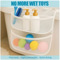 Doppel-Lagiger Badezimmer Mesh Organizer