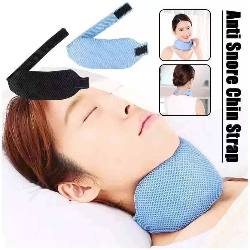 Anti-Schnarch Kinnband – Komfortabler Hals- & Kieferhalt für einen ruhigeren Schlaf