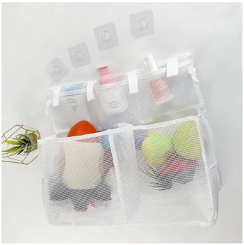 Doppel-Lagige Mesh Hänge-Organizer Tasche