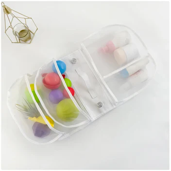 Doppel-Lagiger Badezimmer Mesh Organizer