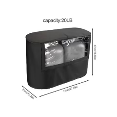 Staub- & Wetterfeste 20LB Propanflaschen-Abdeckung