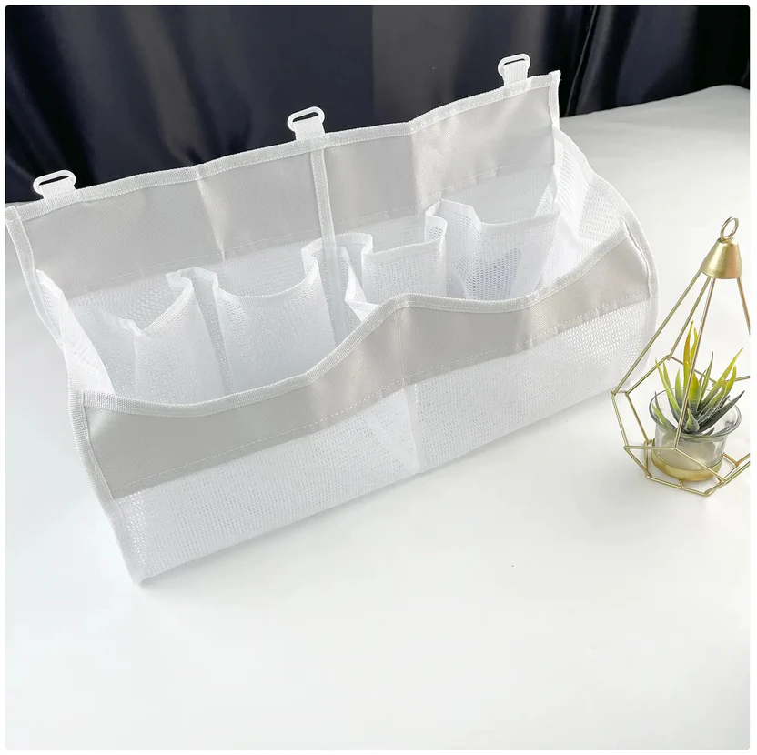 2-Fächer Mesh Spielzeug-Organizer