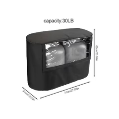 Staub- & Wetterfeste 20LB Propanflaschen-Abdeckung