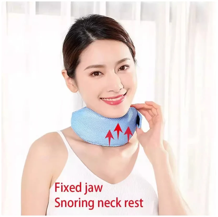 Anti-Schnarch Kinnband – Komfortabler Hals- & Kieferhalt für einen ruhigeren Schlaf
