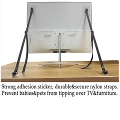TV Sicherheitsgurt – Kippschutz für Fernseher & Möbel